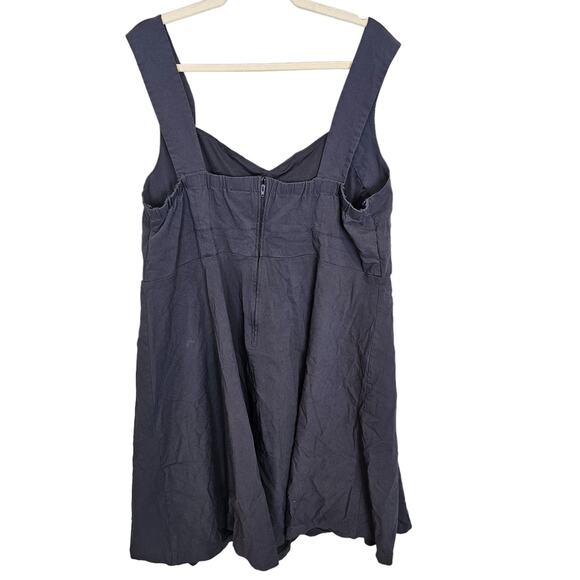 Torrid Dress Plus Size Dress Mini Dress V Neck Dress 24 Black Dress Party Dress - Picture 7 of 7